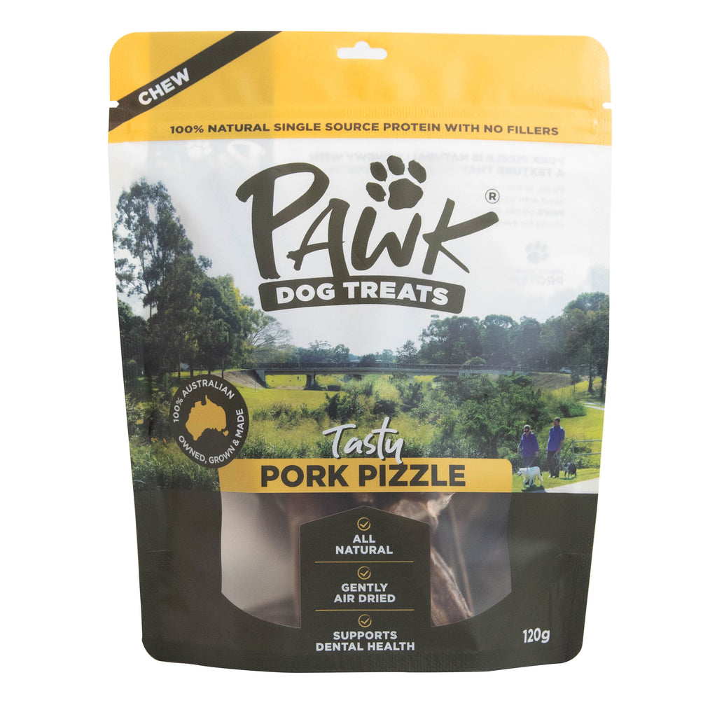 Pawk Dog Treats - Pizzle – Pawk Pet Co. Pty Ltd