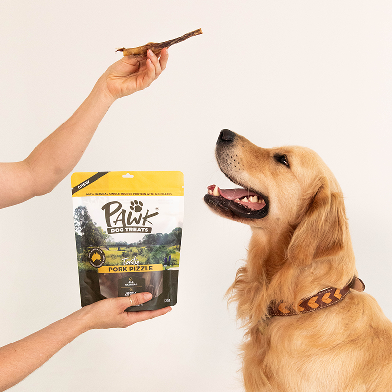 Pawk Dog Treats - Pizzle – Pawk Pet Co. Pty Ltd